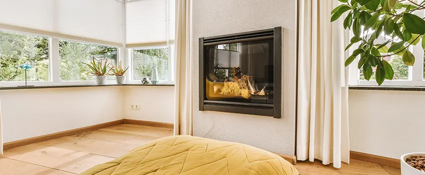 Residential Fireplace Ceramic Glass Installation in Federal Way, WA