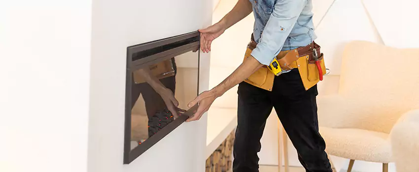 Metal Fireplace Installation in Federal Way, Washington