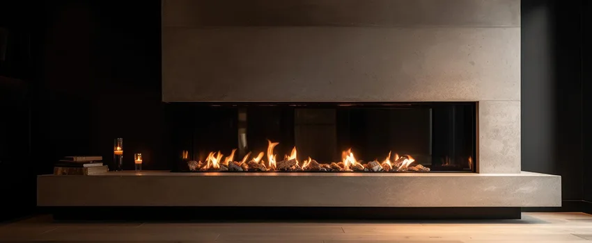 Gas Fireplace Ember Bed Design Services in Federal Way, Washington