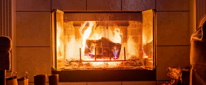 Mendota Hearth Landscape Fireplace Installation in Federal Way, Washington
