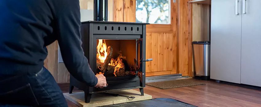 Open Hearth Wood Fireplace Installation in Federal Way, WA