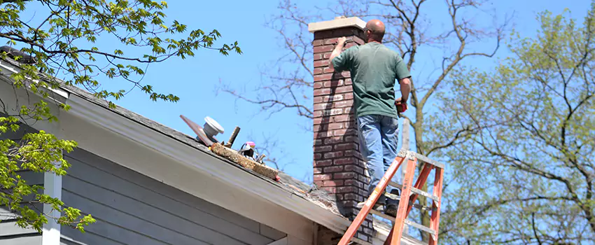 Vinyl and PVC Chimney Flashing Installation in Federal Way, WA
