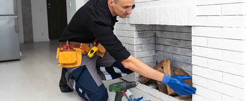 Fireplace Damaged Damper Frame Repair Services in Federal Way, Washington