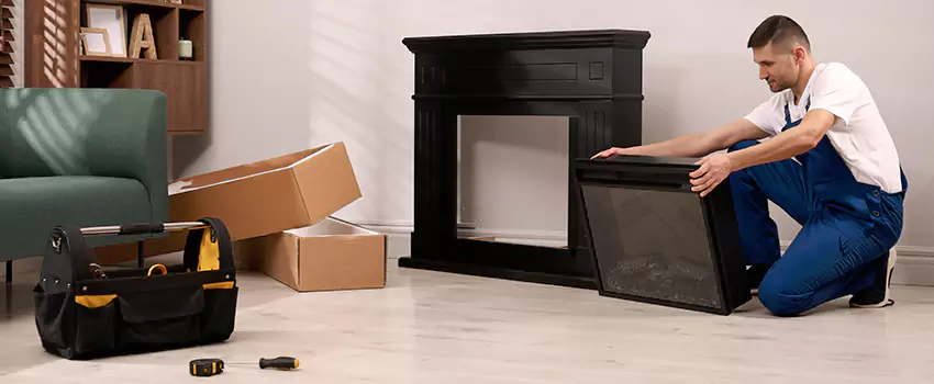 Old Rusted Metal Fireplace Repair And Replacement in Federal Way, WA