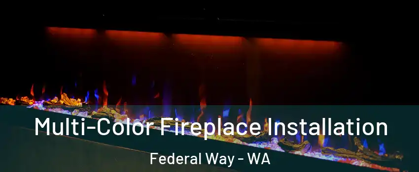  Multi-Color Fireplace Installation Federal Way - WA